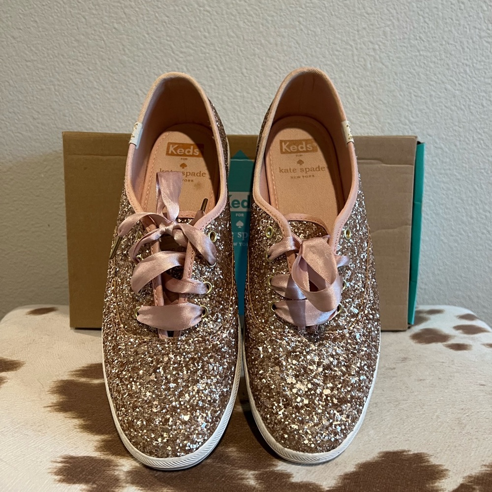 KEDS x Kate Spade Rose Gold